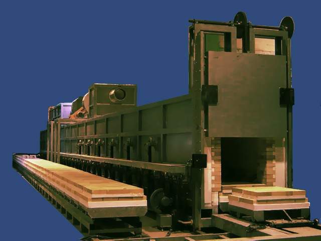 Continuous sintering thermal treatment furnace equipment