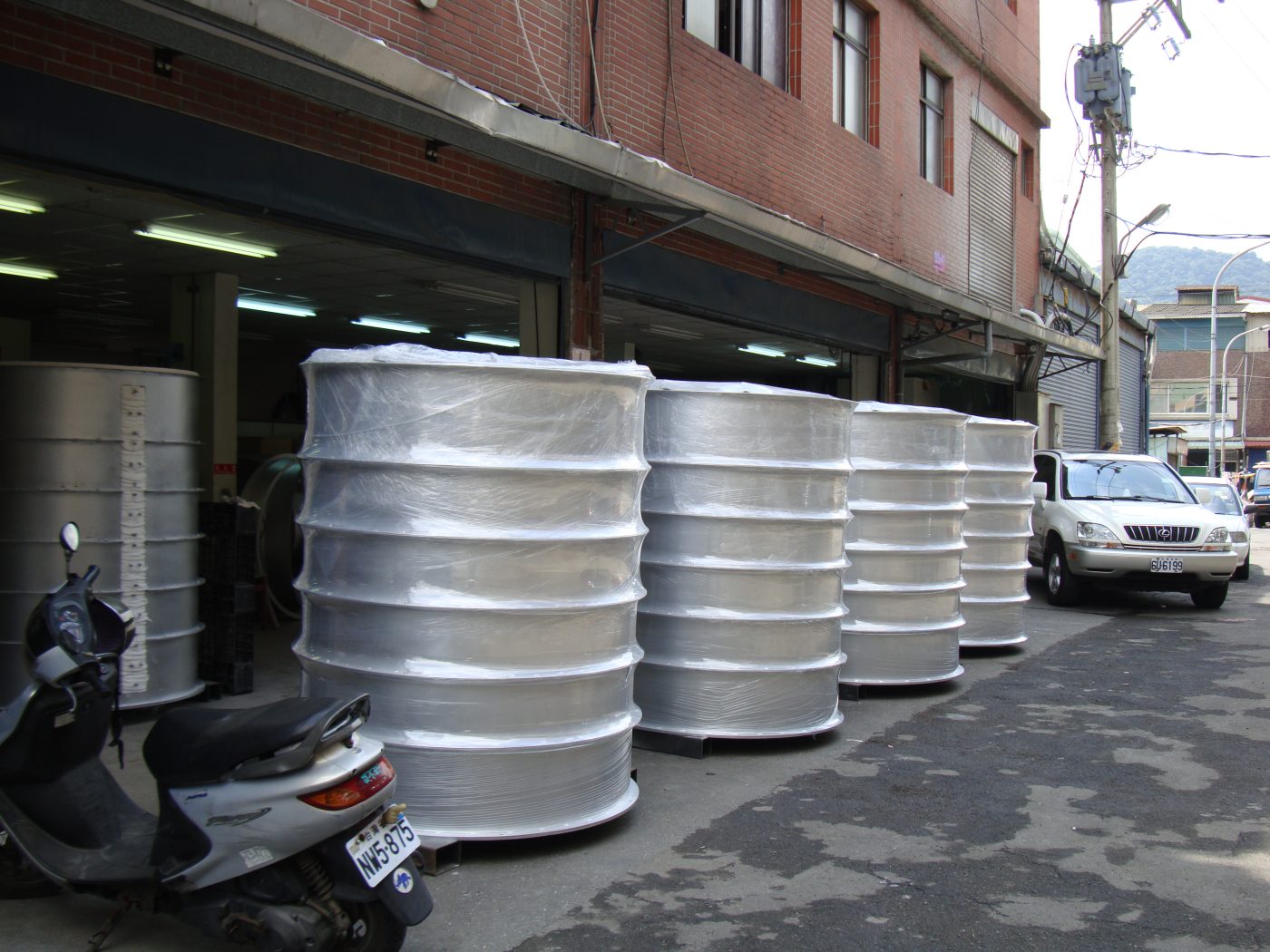 Waste gas technology treatment and heat recovery